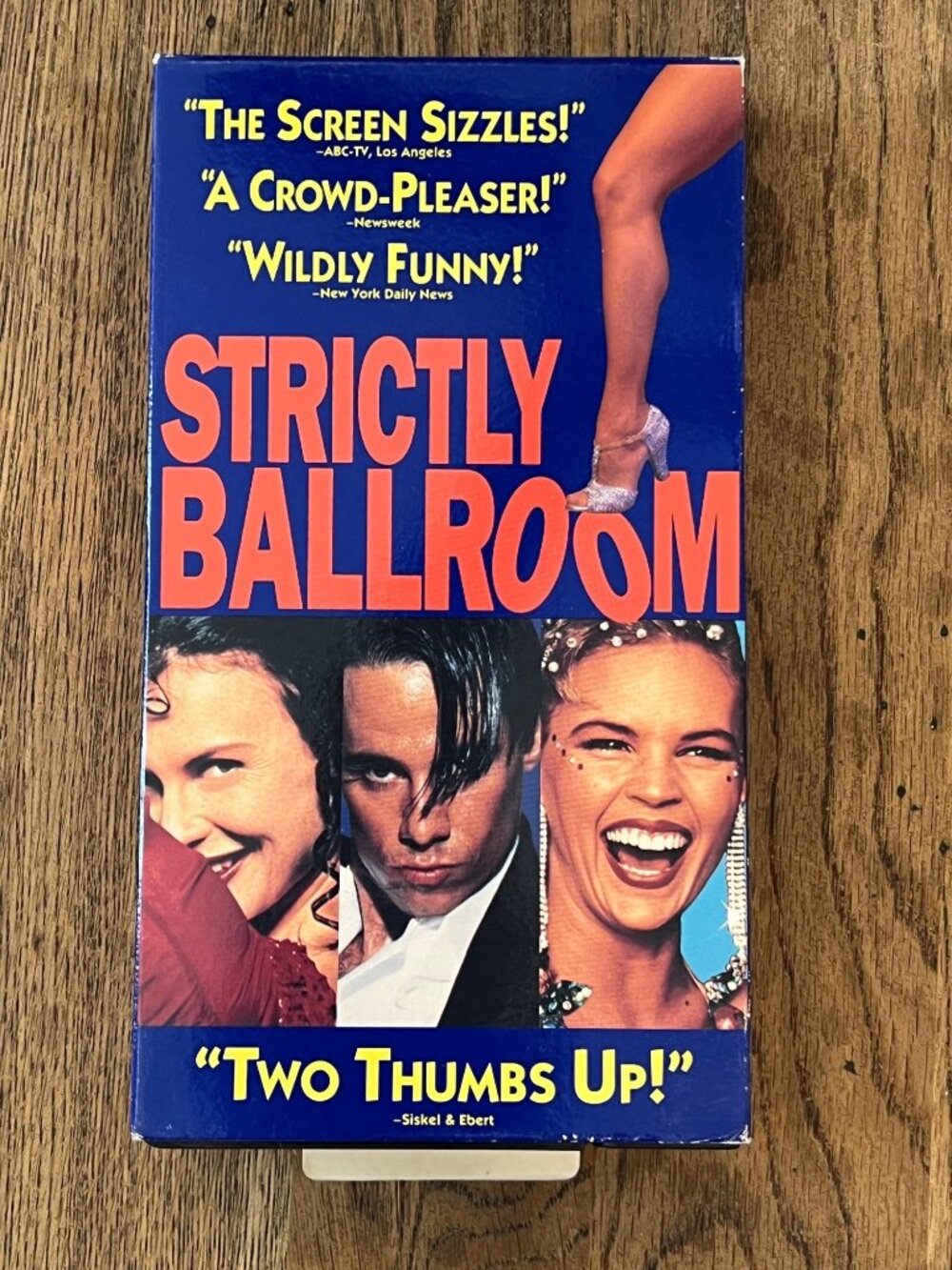 Strictly Ballroom 1992 Movie VHS Romantic Comedy Charming & Hilarious Pre-Owned